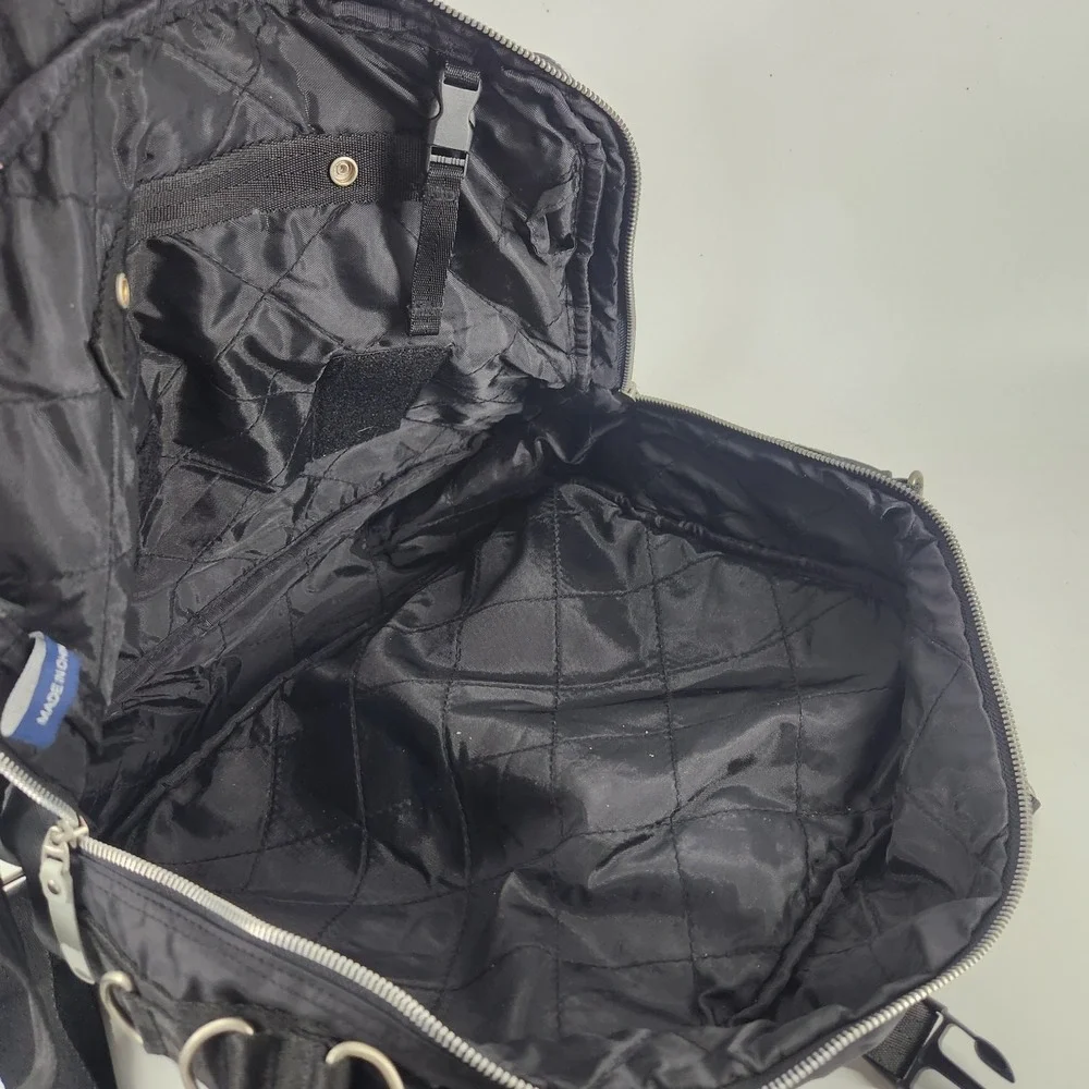 Ben Sherman Convertible Backpack Tote Mens OS Black Utility Nylon Bag